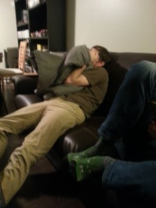 Exhibit A: Nick losing his shit